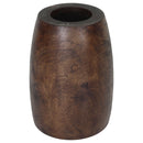 Haussmann Wood Merlot End Table 15 D x 20 inch Height Dark Walnut Oil
