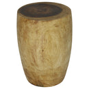 Haussmann Wood Merlot End Table 15 D x 20 inch Height Oak Oil