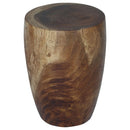 Haussmann Wood Merlot End Table 15 D x 20 inch Height Walnut Oil