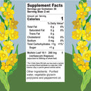 Buried Treasure Liquid Nutrients Mullein Drops with 200mg 10:1 Extract, Alcohol-Free Liquid Dietary Supplement