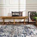 Hauteloom Buenaventura Navy Area Rug - Promo