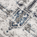 Hauteloom Buenaventura Cream & Navy Area Rug - Promo