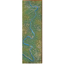 New River, Virginia Map | Wall Art Print on Real Wood