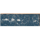 Norwalk Islands Map Home Decor Art Print on Real Wood