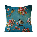 Feathered Floral Cushion Covers
