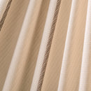 Nautico Cool Grey Organic Nougat - Organic Cotton Kingsize Hammock with Powder Coated Steel Stand