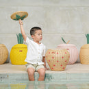 Strawberry Wicker Basket