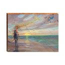 MOO8C14-14X10.5 | Wall Art Print on Real Wood