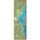 Portland, Maine Map Home Decor Art Print on Real Wood