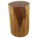 Haussmann® Wood Stump Stool or Stand 11-14 in DIA x 22 in H Walnut Oil