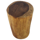 Haussmann® Wood Stump Stool or Stand 11-14 in DIA x 22 in H Walnut Oil