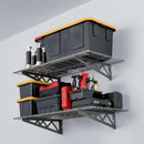 2' x 8' Wall Shelf Combo (Two Pack with Hooks)