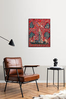 Can.Seul Lady with a Unicorn Printed Tapestry Canvas for Half Stitch by Margot de Paris MRC1432205