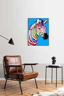 Needlepoint canvas for halfstitch without yarn The Stripes of the Zebra MRC1531439 Margot de Paris Printed Tapestry Canvas