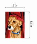 Needlepoint canvas for halfstitch without yarn Curtain Raiser Unit MRCU722343 Margot de Paris Printed Tapestry Canvas