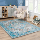 Mardin Turquoise Area Rug - Clearance