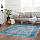 Mardina Turquoise Area Rug - Clearance