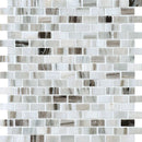 Citylight 12"x12" Polished 5/8x1 1/4 Marble Mosaic angle view