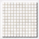 Ice white 12"x12" Polished 1x1 Marble Mosaic