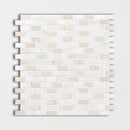 Ice white & marbella 12"x12" Polished 5/8x1 1/4 Marble Mosaic Product shoot mosaic view