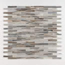 Citylight 12"x12" Honed 1 1/4x6 Marble Mosaic Product shoot mosaic view
