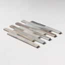 Citylight 12"x12" Honed 1 1/4x6 Marble Mosaic Product shoot mosaic view 1