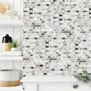 Citylight 12"x12" Honed 5/8x1 1/4 Marble Mosaic profile view