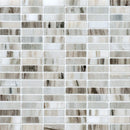 Citylight 12"x12" Honed 5/8x2 Marble Mosaic Product shoot mosaic view