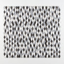 Keefer Mix Allure L, Iris Black, Bianco Dolomiti Cl 12"x12" Honed Hazem Marble Mosaic top view