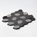 Belgium Blue Textura Limestone Mosaic