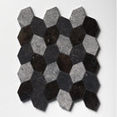 Belgium Blue Textura Limestone Mosaic