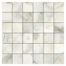 Calacatta Renaissance Honed 2x2 Marble Mosaic