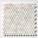 Calacatta Renaissance Honed Marble Mosaic
