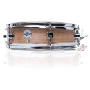 Piccolo Snare Drum 13" x 3.5" by GRIFFIN | 100% Poplar Shell with Oak Wood Finish & Coated Drum Head | Professional Marching Drummers Deluxe Percussion Instrument with Bright Tone & Brilliant Attack