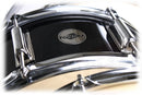 GRIFFIN Snare Drum - Poplar Wood Shell 14" x 5.5" with Black PVC & Coated Head - Acoustic Marching Percussion Musical Instrument Set with Drummers Key