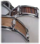Snare Drum Set by GRIFFIN - Includes Snare Stand, 2 Pairs of Maple Drum Sticks & Drum Key | Wood Shell Drum Set, Chrome Holder Acoustic Marching Percussion Musical Instrument Practice Package