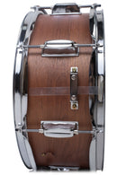 GRIFFIN Snare Drum Package with Snare Stand, 2 Pairs of Drum Sticks & Drum Key | Snare Kit with Poplar Wood Shell 14" x 5.5" with Flat Hickory PVC | 8 Metal Tuning Lugs & Snare Strainer Throw Off