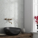 Jade Green 12"x12" Polished 1x1 Marble Mosaic Product shoot basin view