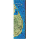 Sankaty Head, Massachusetts Map Wooden Sign | Wall Art Print on Real Wood