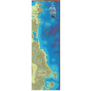 Scituate Harbor Map Home Decor Art Print on Real Wood