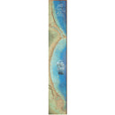 Mouth of Cape Fear and Santee River Map Home Decor Art Print on Real Wood