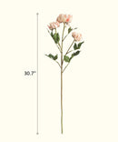 Three-Head Seattle Dahlia Flower Stem 30.7" Tall