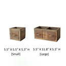 Farmhouse Wooden Box for Succulents or Flowers