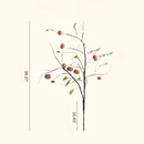 Harvest Pumpkin Twig Stem - 39"