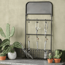 Industrial Garden Tool Storage Rack