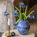 Silk Iris Flower 22" Tall