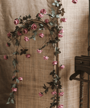 Artificial Small Peony Flower Vine 65" Long