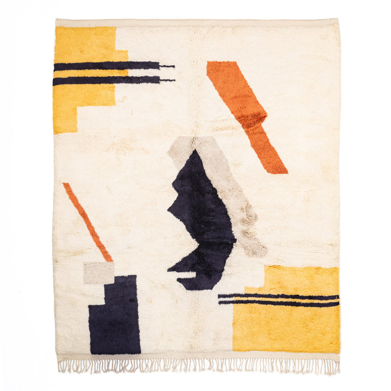 Masnsen - Luxury Shag Moroccan Rug