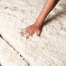 Diagonal Path - Luxury Shag Moroccan Runner Rug