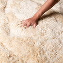 Displaced Mountains - Luxury Shag Moroccan Rug